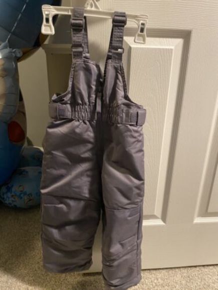 Cat & Jack 2 Piece Snowsuit Set - Size 2T. Blue/Gray - Picture 3 of 4